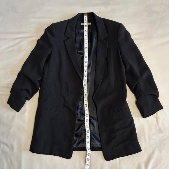 H&M Black Blazer 3/4-Length Sleeves | Size 0 - Picture 8 of 9